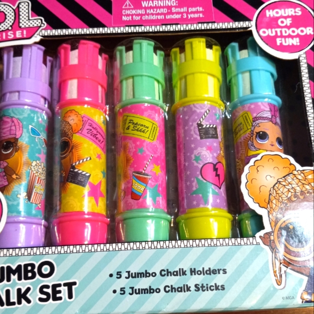 LOL JUMBO CHALK SET